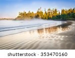 Tofino beach at Vancouver island