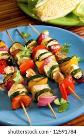 Tofu Vegetable Kebabs