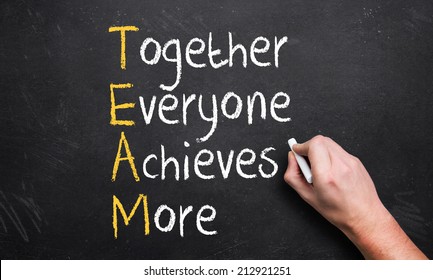 Together Everyone Achieves More Images, Stock Photos & Vectors ...
