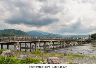 Togetsukyo Bridge Arashiyama Kyoto Stock Photo 1587115339 | Shutterstock