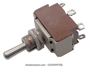 toggle switch isolated on white background