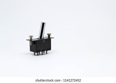 Toggle switch on white background.