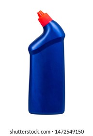 Toilet Bowl Cleaner Bottle Isolated On A White