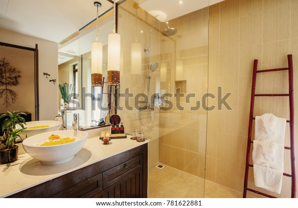 Toilet Cabin Bathroom Interior Luxury Asian Stock Photo Edit Now