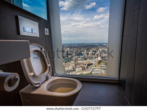 Toilet Floor Ceiling View Across London Stock Photo Edit Now