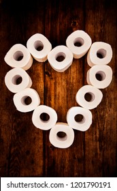 Toilet Paper Heart