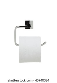 Toilet Paper Holder With Roll