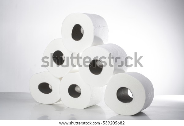 Toilet Tissue Paper Roll Reel Toilet Stock Photo (Edit Now) 539205682
