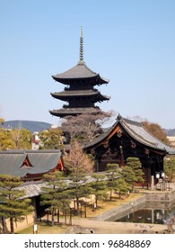 Toji Temple In Kyoto, Japan - A UNESCO World Heritage Site