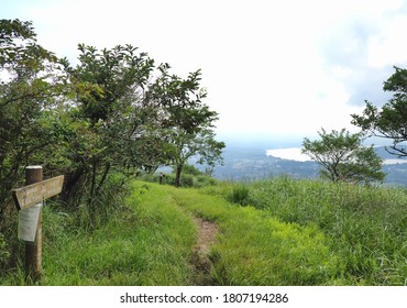   Tokai Nature Trail That Runs Through The Mountains Of Yamanashi Prefecture.