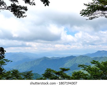   Tokai Nature Trail That Runs Through The Mountains Of Yamanashi Prefecture.