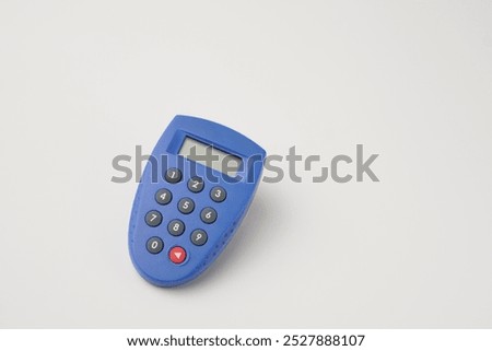 Token internet banking. Electronic security key issued by a bank.