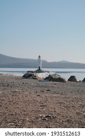 Tokorevsky Lighthouse, Vladivostok City, Russia