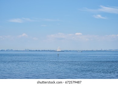 Tokyo Bay Aqua Line
Scenery From Umihotaru Parking Area