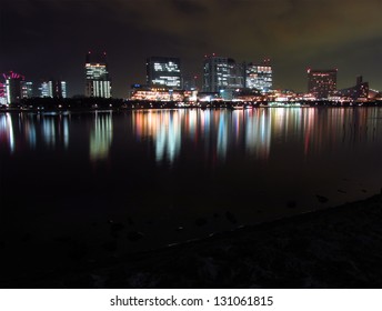 Tokyo Bay At Night