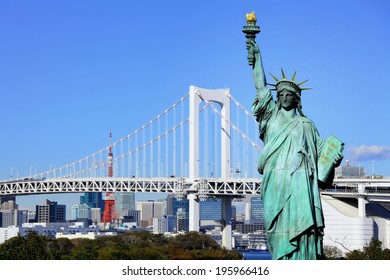 Tokyo Statue Liberty Images Stock Photos Vectors Shutterstock