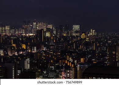 Tokyo City At Night