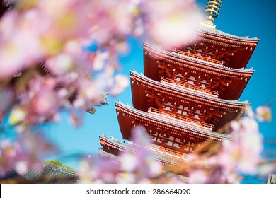 Tokyo City - Sensoji-ji Temple - Asakusa District, Japan, Asia