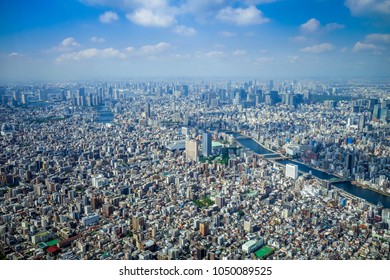 東京空撮 の写真素材 画像 写真 Shutterstock