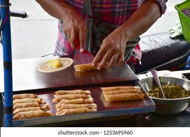 Tokyo Desserts On Stove , Street Food, Cooking Tokyo Desserts, Thailand