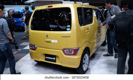 Tokyo, Japan - 10 31 2017: Suzuki At The Tokyo Motor Show