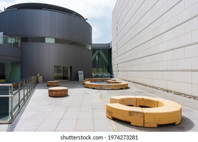 TOKYO, JAPAN - 20 March 2021：Museum Of Contemporary Art Tokyo Terrace