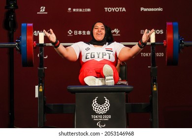 Tokyo, Japan. 2021 August 28th. Para Powerlifting Women's Up To 61 Kg. Korany Fatma - Egypt (EGY)