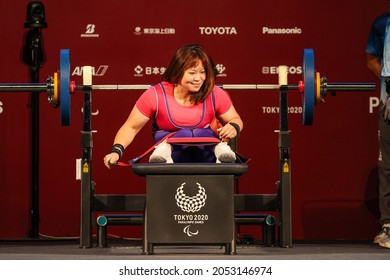 Tokyo, Japan. 2021 August 28th. Para Powerlifting Women's Up To 61 Kg.  Ya-Hsuan Lin - Chinese Taipei (TPE)