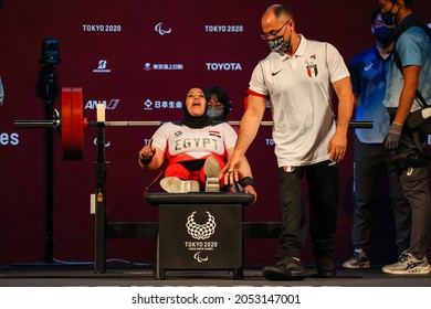 Tokyo, Japan. 2021 August 28th. Para Powerlifting Women's Up To 61 Kg. Korany Fatma - Egypt (EGY)