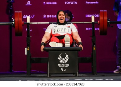 Tokyo, Japan. 2021 August 28th. Para Powerlifting Women's Up To 61 Kg. Korany Fatma - Egypt (EGY)