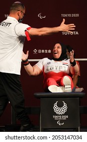 Tokyo, Japan. 2021 August 28th. Para Powerlifting Women's Up To 61 Kg. Korany Fatma - Egypt (EGY)