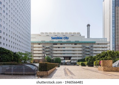 TOKYO, JAPAN - 21 May 2021：Exterior Of Ikebukuro Sunshine City