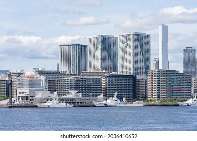 TOKYO, JAPAN - 23 August 2021：Tokyo Olympic And Paralympic Olympic Village