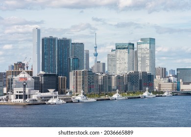 TOKYO, JAPAN - 23 August 2021：Tokyo Olympic And Paralympic Olympic Village