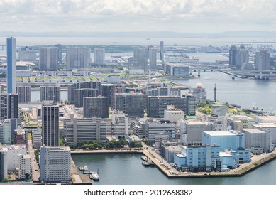 TOKYO, JAPAN - 23 July 2021：Tokyo Olympic And Paralympic Olympic Village