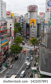 Tokyo, Japan - April 17, 2019 - Shibuya 109 Is A Department Store In Shibuya, Tokyo, Japan. The Store Is Operated By Tokyu Malls Development, A Subsidiary Of The Tokyu Group. 