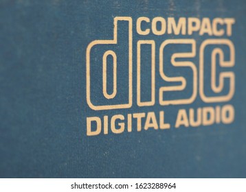 TOKYO, JAPAN - CIRCA JANUARY 2020: Compact Disc Digital Audio Logo