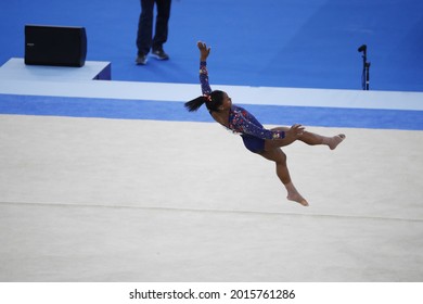 Tokyo - Japan July 26, 2021, Tokyo2020 Olympic Games, US Olympic Gymnast Simone Biles