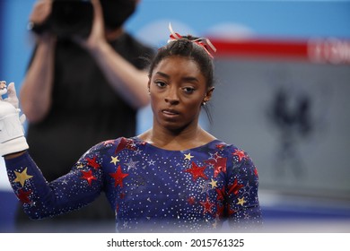 Tokyo - Japan July 26, 2021, Tokyo2020 Olympic Games, US Olympic Gymnast Simone Biles