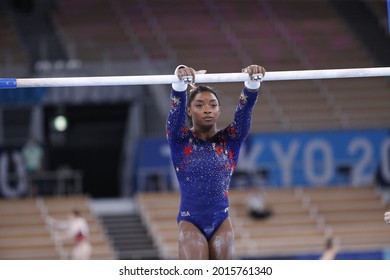 Tokyo - Japan July 26, 2021, Tokyo2020 Olympic Games, US Olympic Gymnast Simone Biles