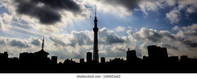 東京 街並み シルエット Stock Photos Images Photography Shutterstock