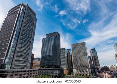 Tokyo Marunouchi Buildings In The Daytime