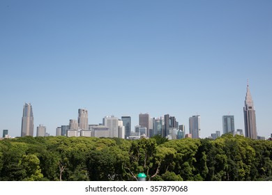 Tokyo Midtown Skyline