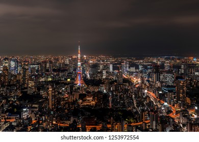 Tokyo Night Skyline