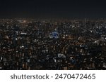 Tokyo night view from skytree