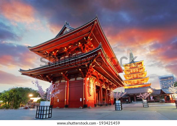 东京 浅草寺 浅草寺 日本库存照片 立即编辑