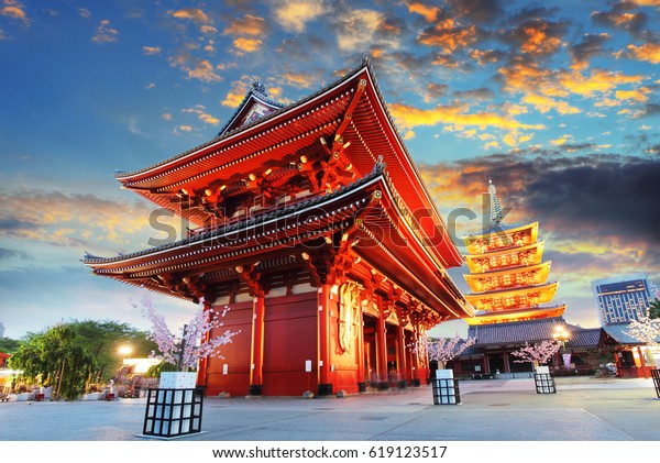 东京 浅草寺 浅草寺 日本库存照片 立即编辑