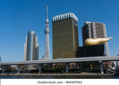 Tokyo Sky Tree tower, the tallest structure in Japan in 2010
