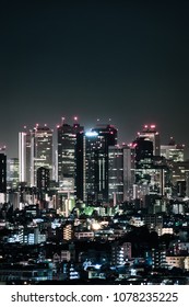 Tokyo Skyline at Night (Nishi Shinjuku District)