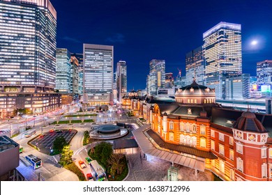 Tokyo Station (Tokyo Station Viewed From Marunouchi Exit)